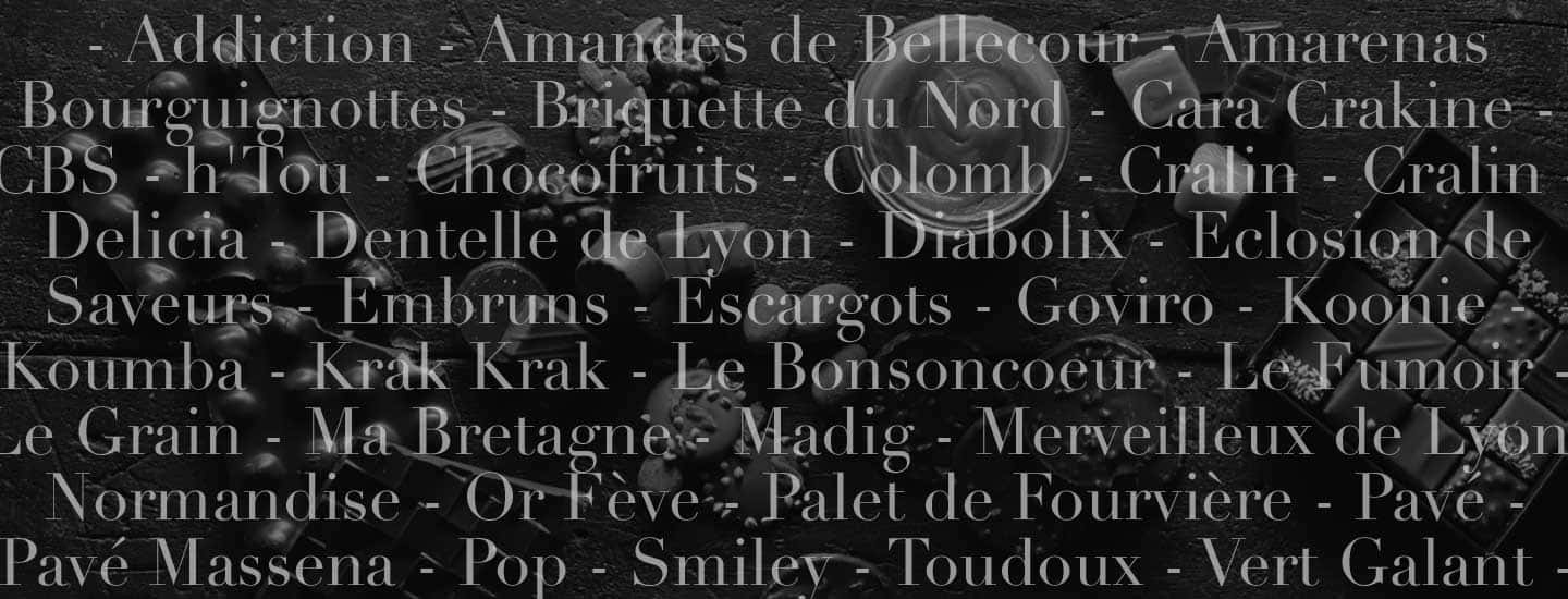 Les Spécialités de Chocolat sur BonsChocolatiers.com