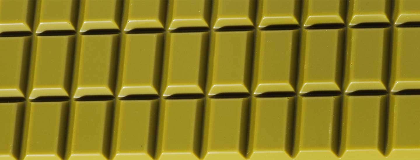 Tablettes Chocolat Blanc, Blond, Vert