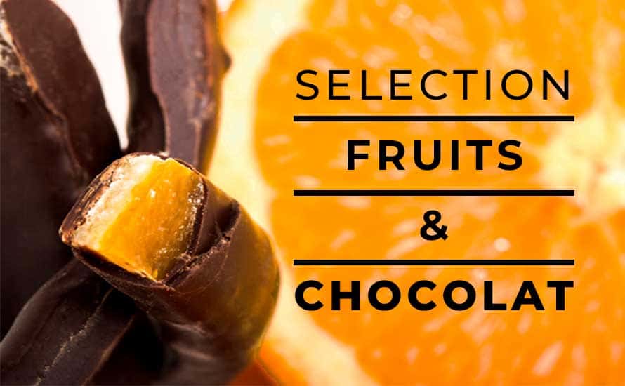 Sélection de 63 produits d'Artisans Chocolatiers aux Fruits & au Chocolat