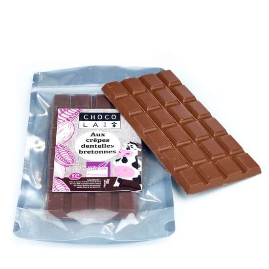 Tablette Lait Crêpes Dentelles 42%