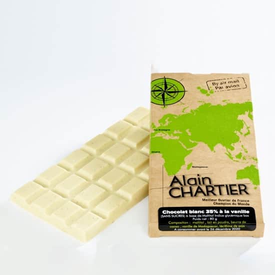 Tablette Blanc Vanille Sans Sucre