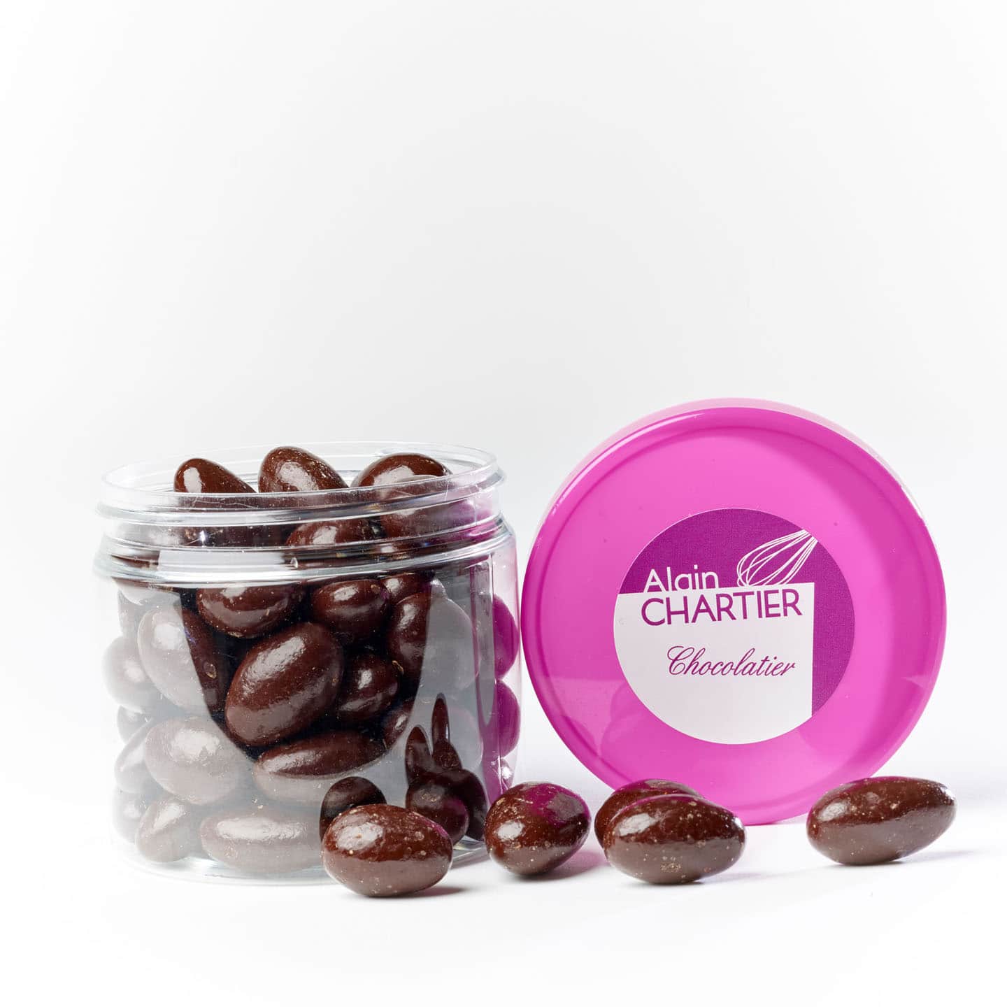 Amande enrobée Chocolat Noir 100g