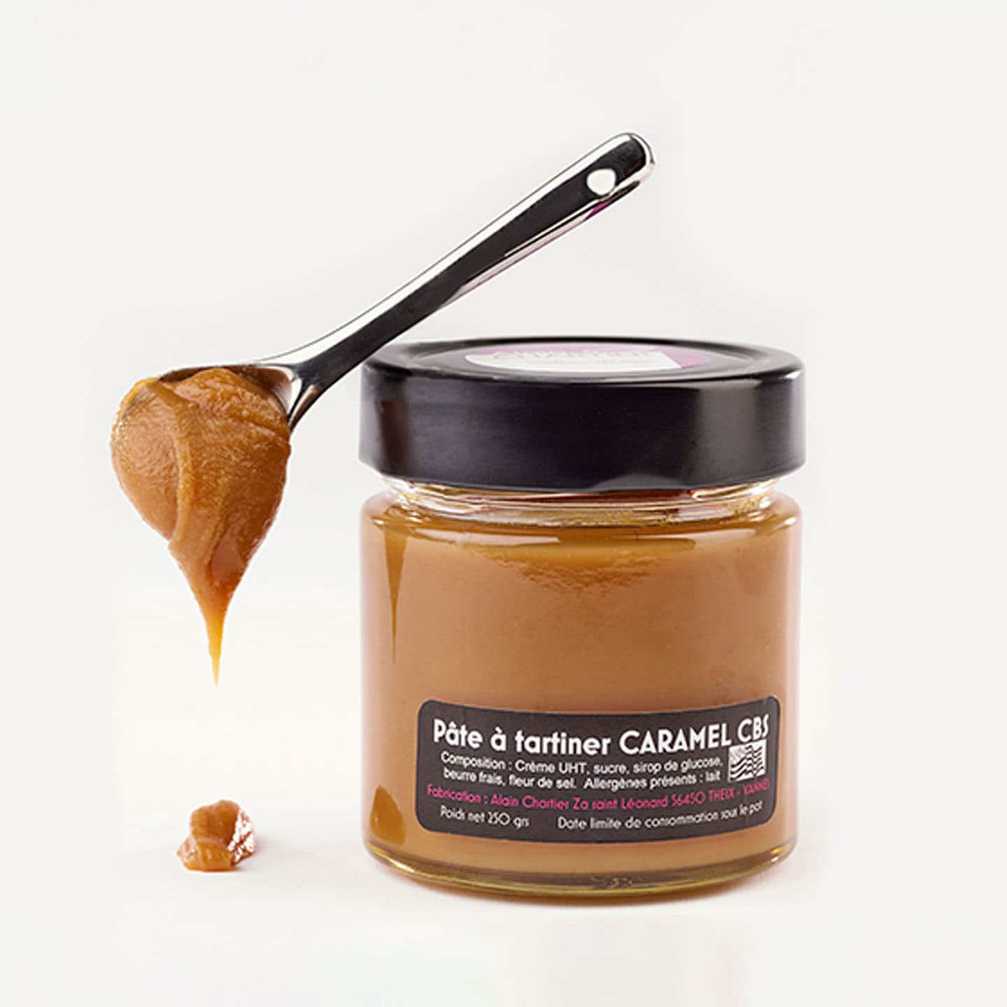 Pâte à Tartiner Caramel Fleur de Sel 250g Breizh
