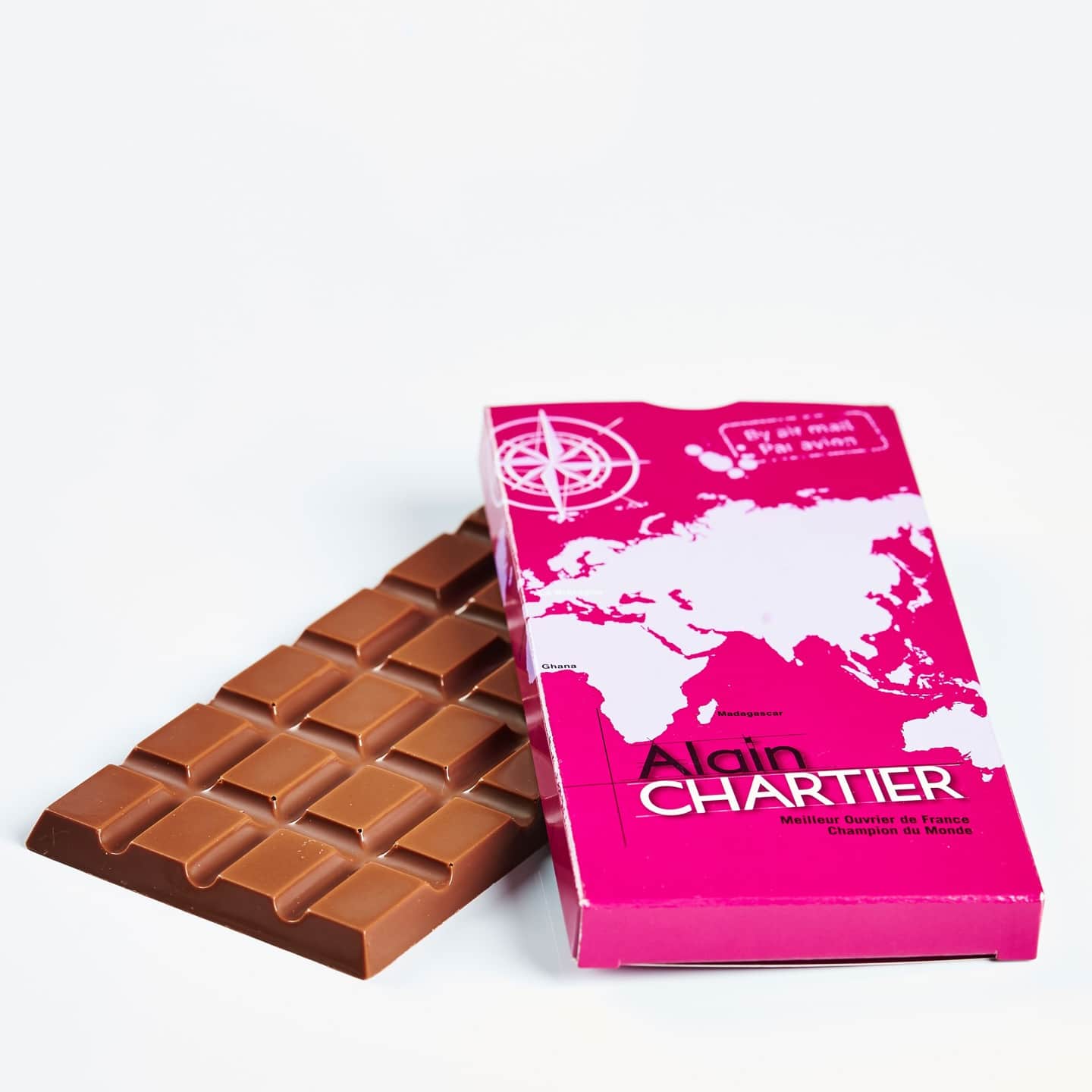 Tablette Chocolat Lait 33% origine Madagascar 80g Tanariva