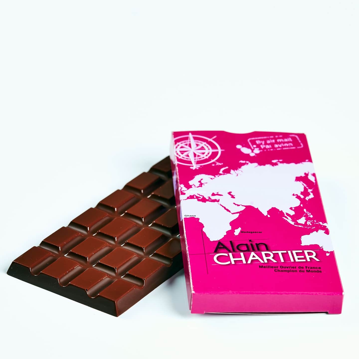 Tablette Chocolat Noir 64% origine Madagascar 80g