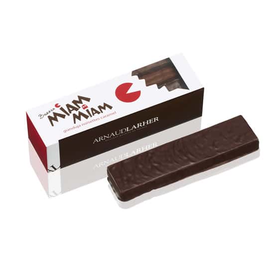 Chocolat Noir et Lait Praliné Gianduja Biscuit Caramel
