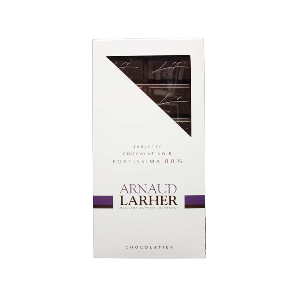 Tablette Chocolat Noir 80% 75g Fortissima