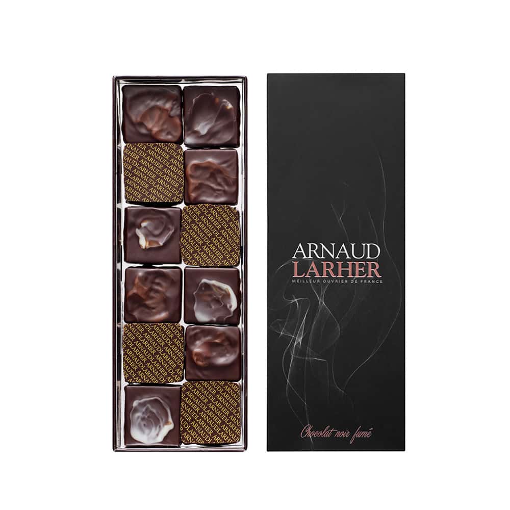 Assortiment Chocolats Noir 110g - 12 pièces Le Fumoir