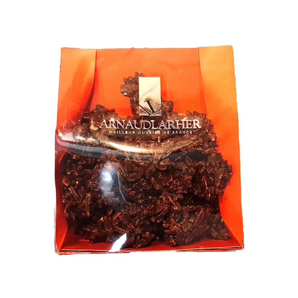 Amandes, Raisins et Orange enrobés Chocolat Noir 130g Rochers de Montmartre