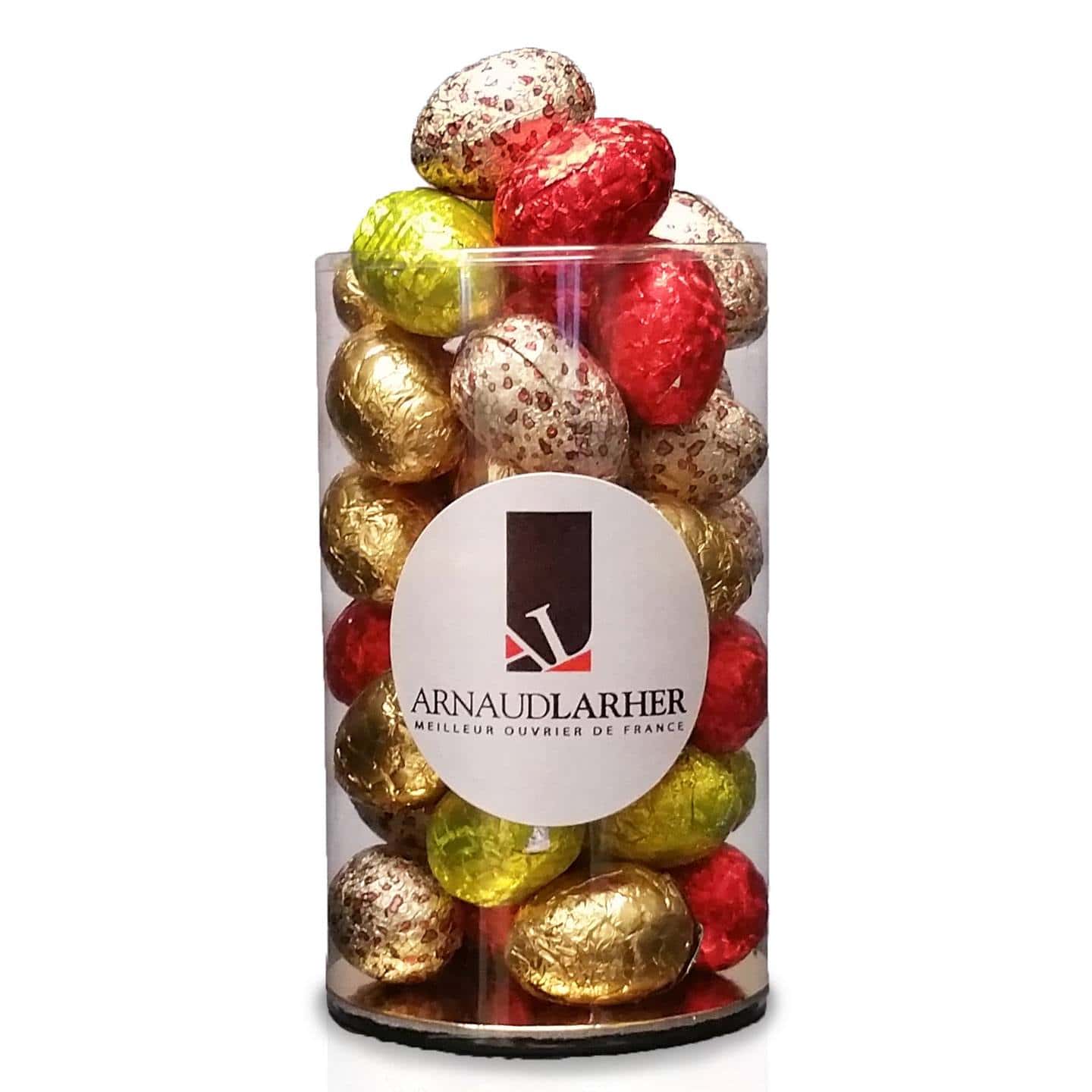 Oeufs Praliné Chocolat Noir, Lait et Blond Pâques 250g