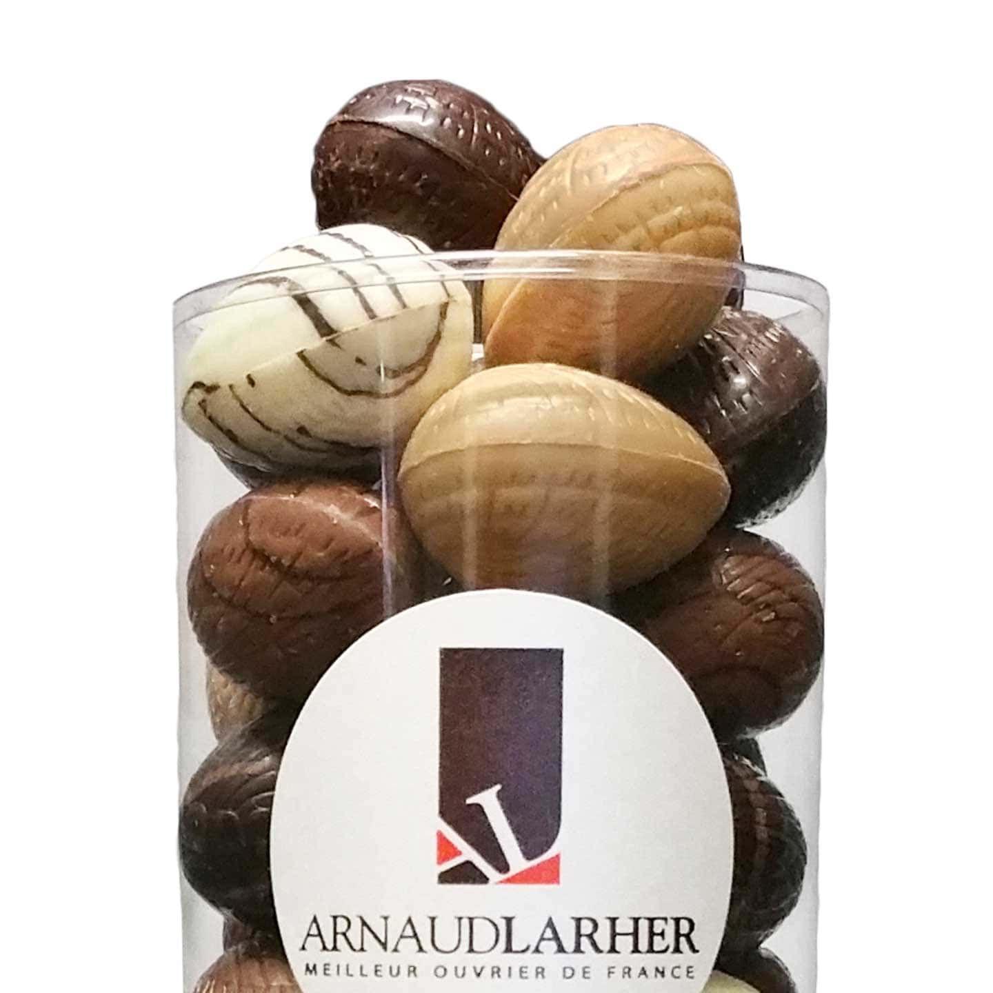 Oeufs Chocolat Praliné et Caramel Pâques 250g