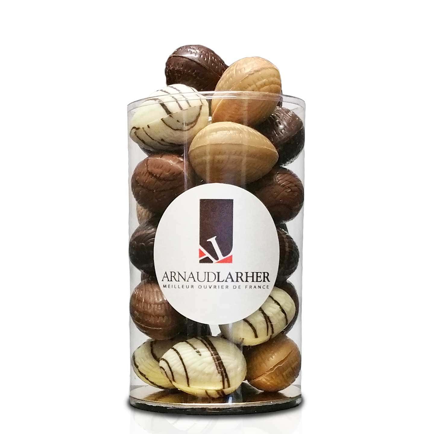 Oeufs Chocolat Praliné et Caramel Pâques 250g