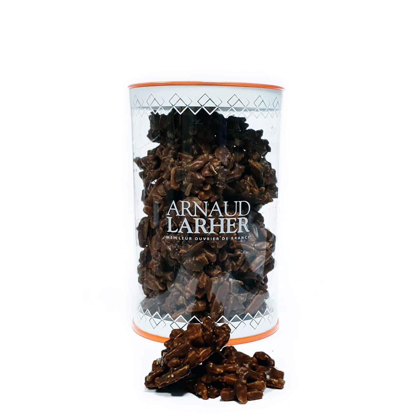 Amandes, Raisins et Orange enrobés Chocolat Noir 160g Rochers de Montmartre