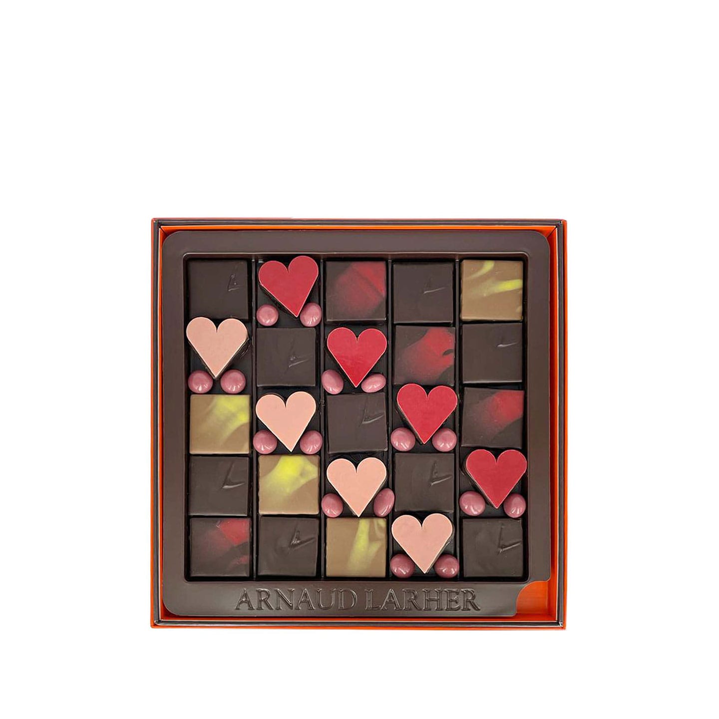 Assortiment Chocolats Saint-Valentin 25 pièces 200g