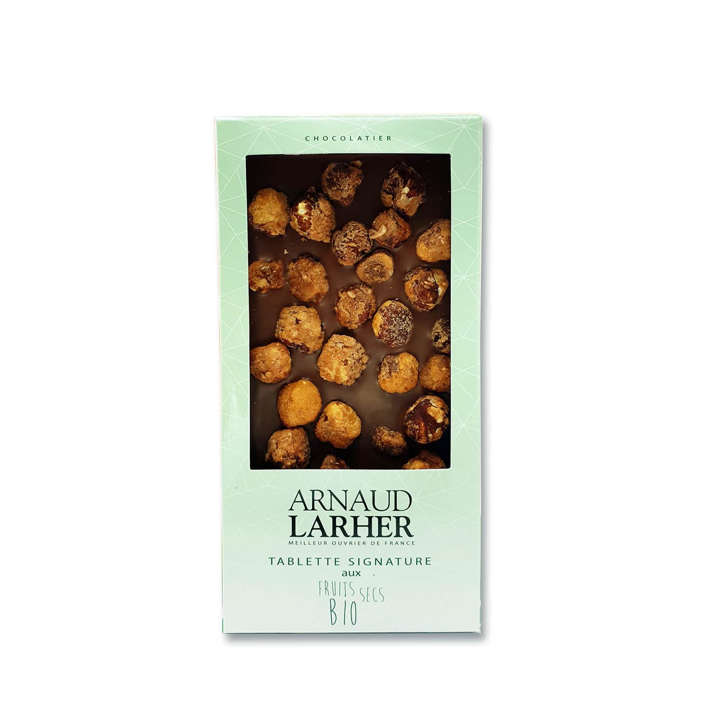 Tablette Chocolat Lait Noisettes Bio 40% 80g