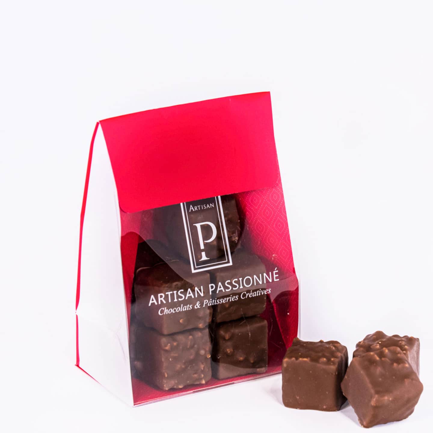 Praliné Chocolat Noir Amande Noisette 130g