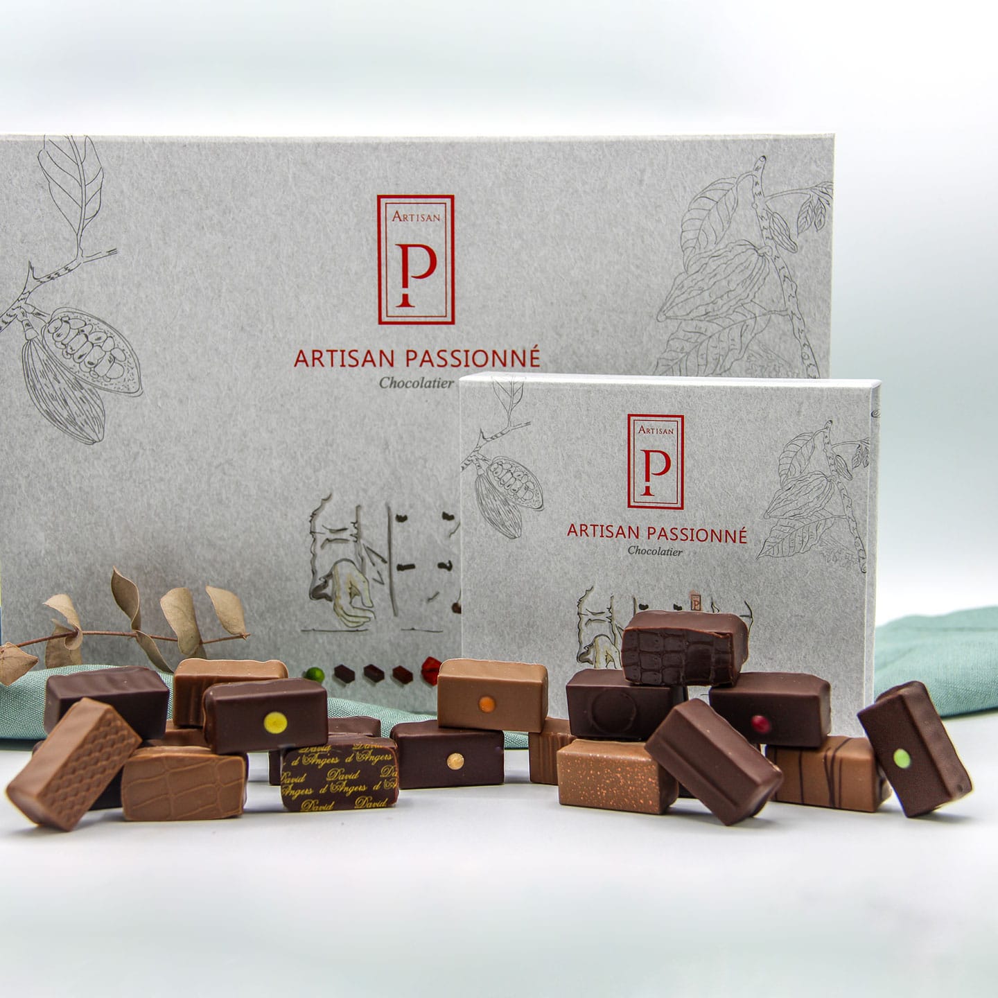 Assortiment Chocolats Lait 90g - 12 pièces