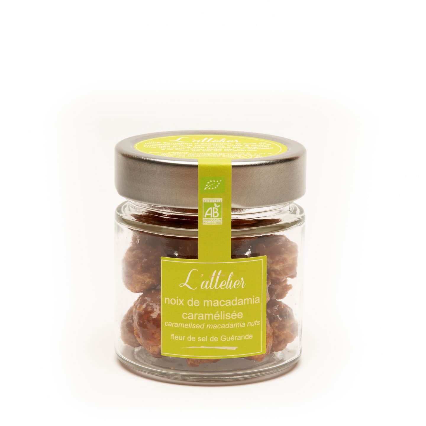 Noix de Macadamia Caramélisées 110g