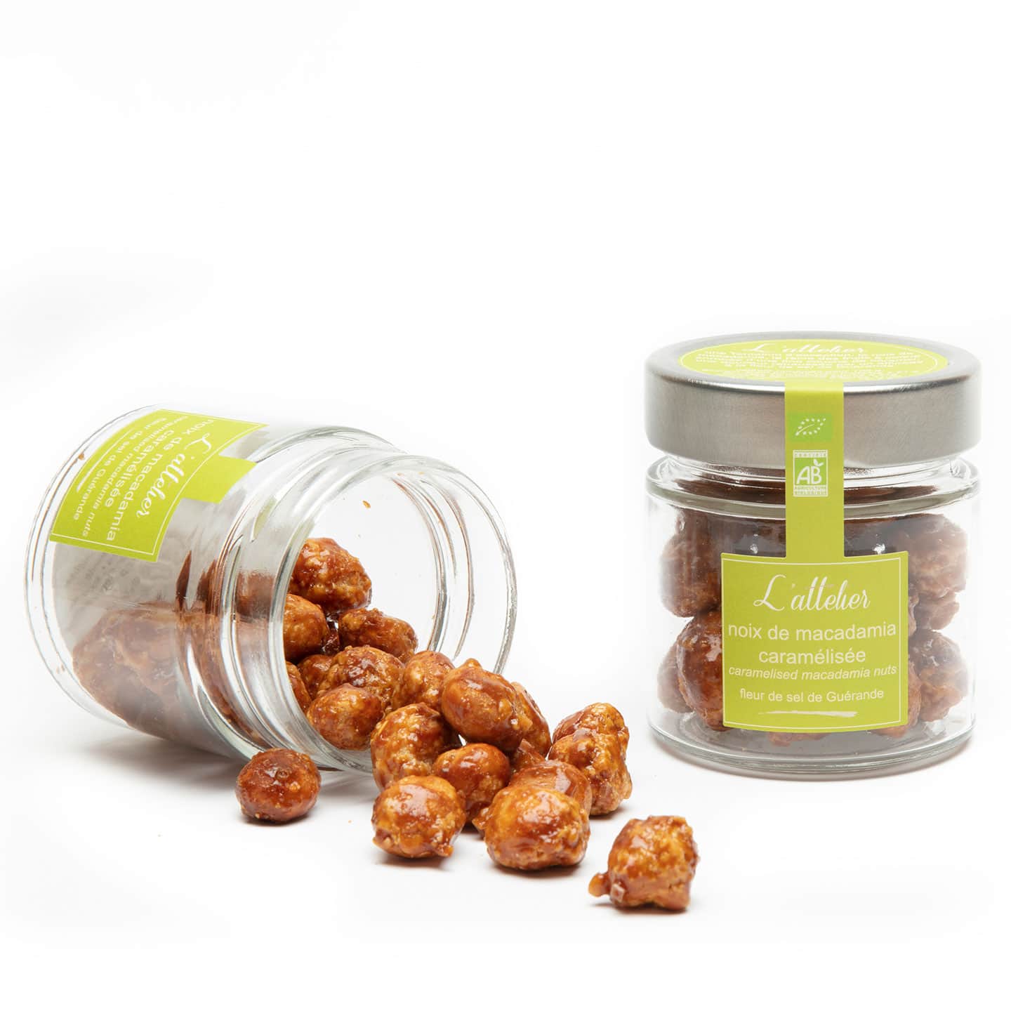 Noix de Macadamia Caramélisées 110g