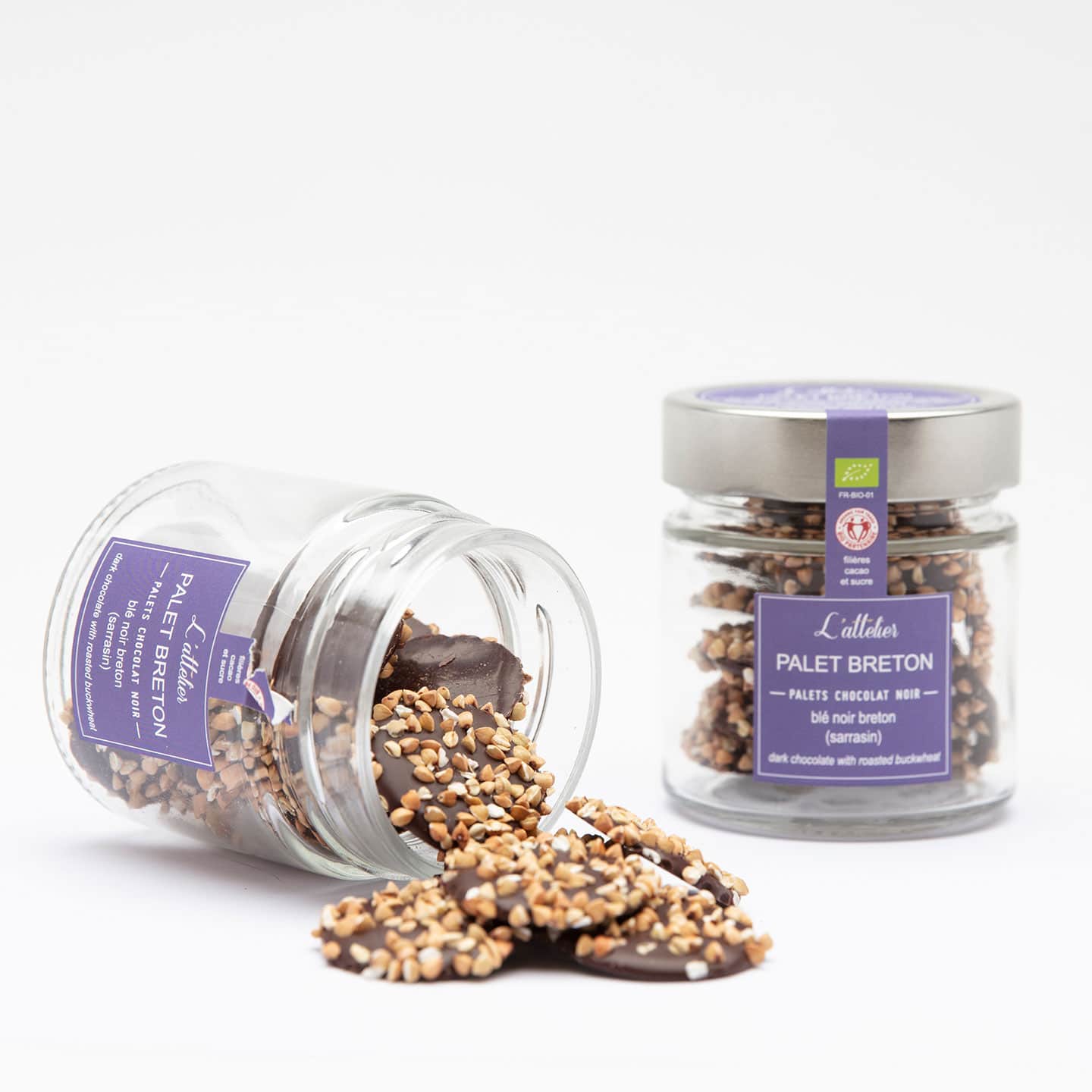 Palets Chocolat Noir Sarrasin 85g