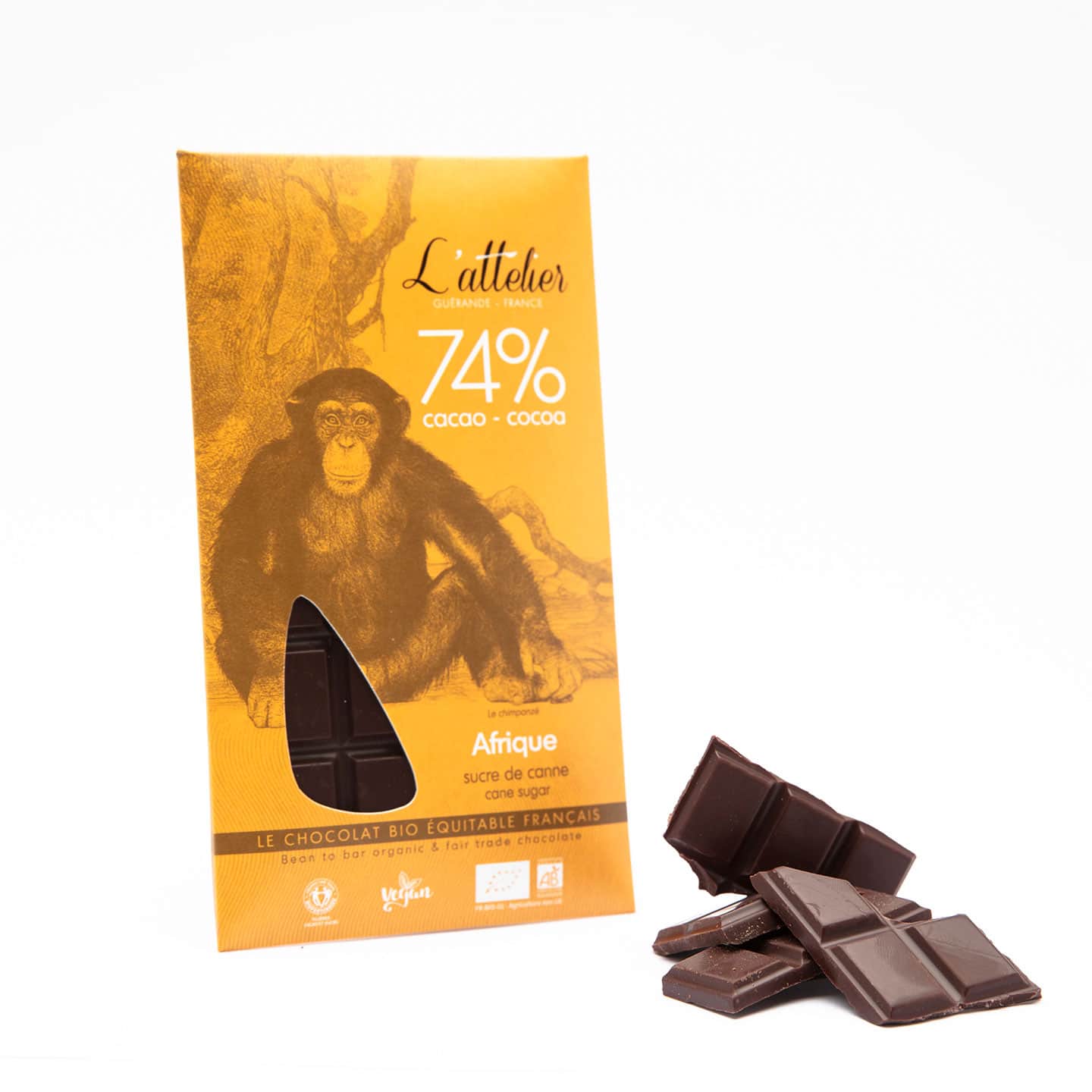 Tablette Noir 74% 75g Bean to bar