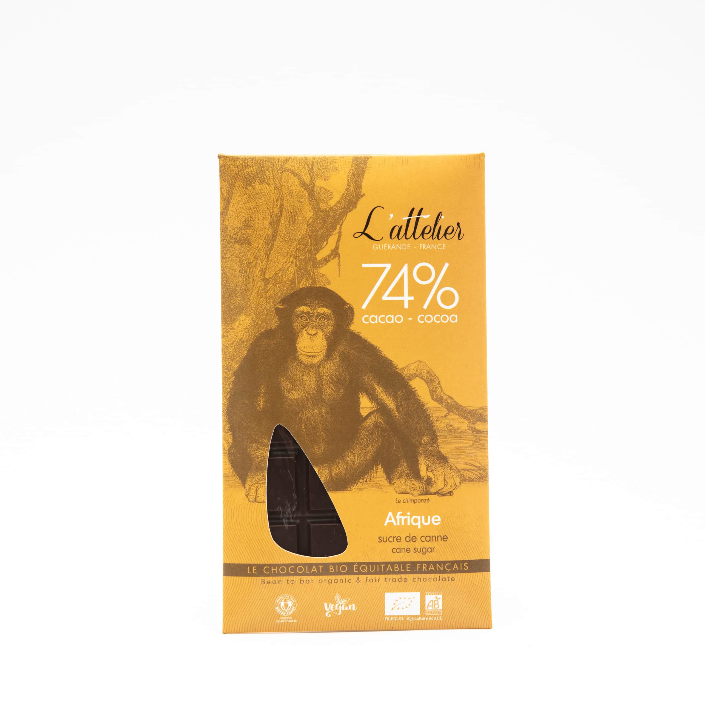 Tablette Noir 74% 75g Bean to bar