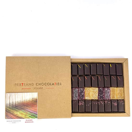 Assortiments Ganaches, Pralinés et Pâtes de Fruits