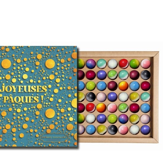 Assortiment Dômes Chocolat Noir et Lait Pâques