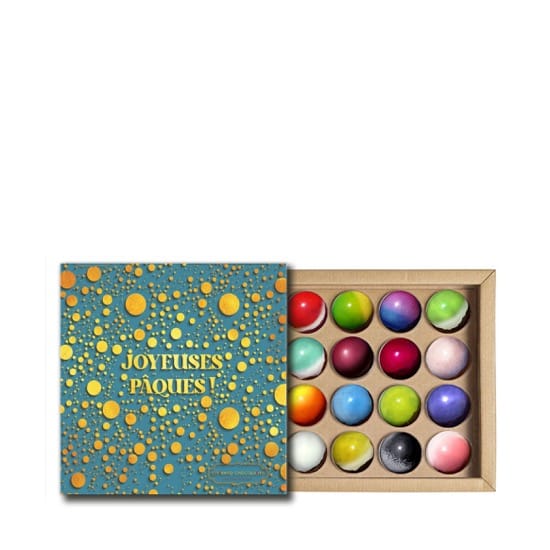 Assortiment Dômes Chocolat Noir et Lait Pâques