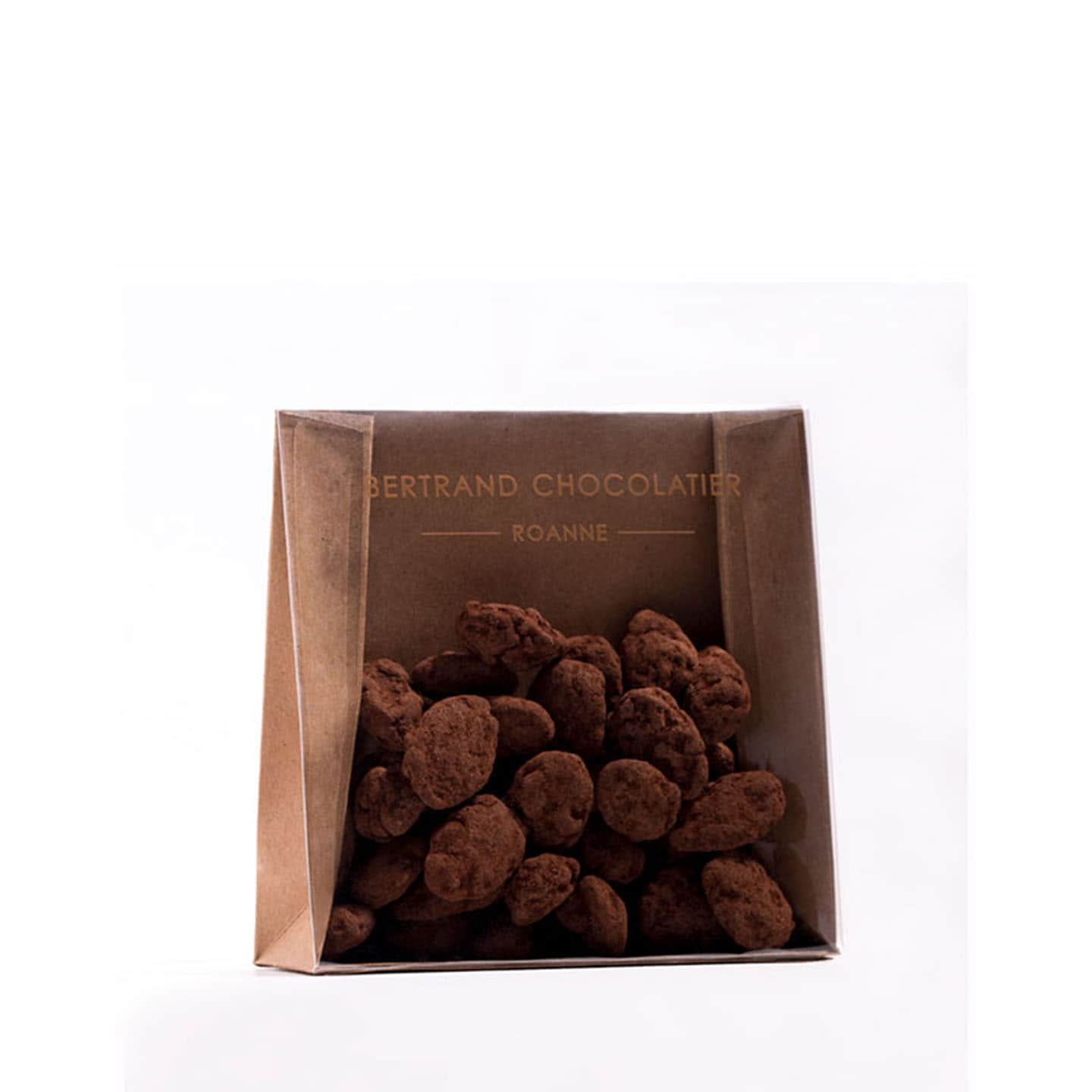 Amandes enrobées Chocolat Noir 90g