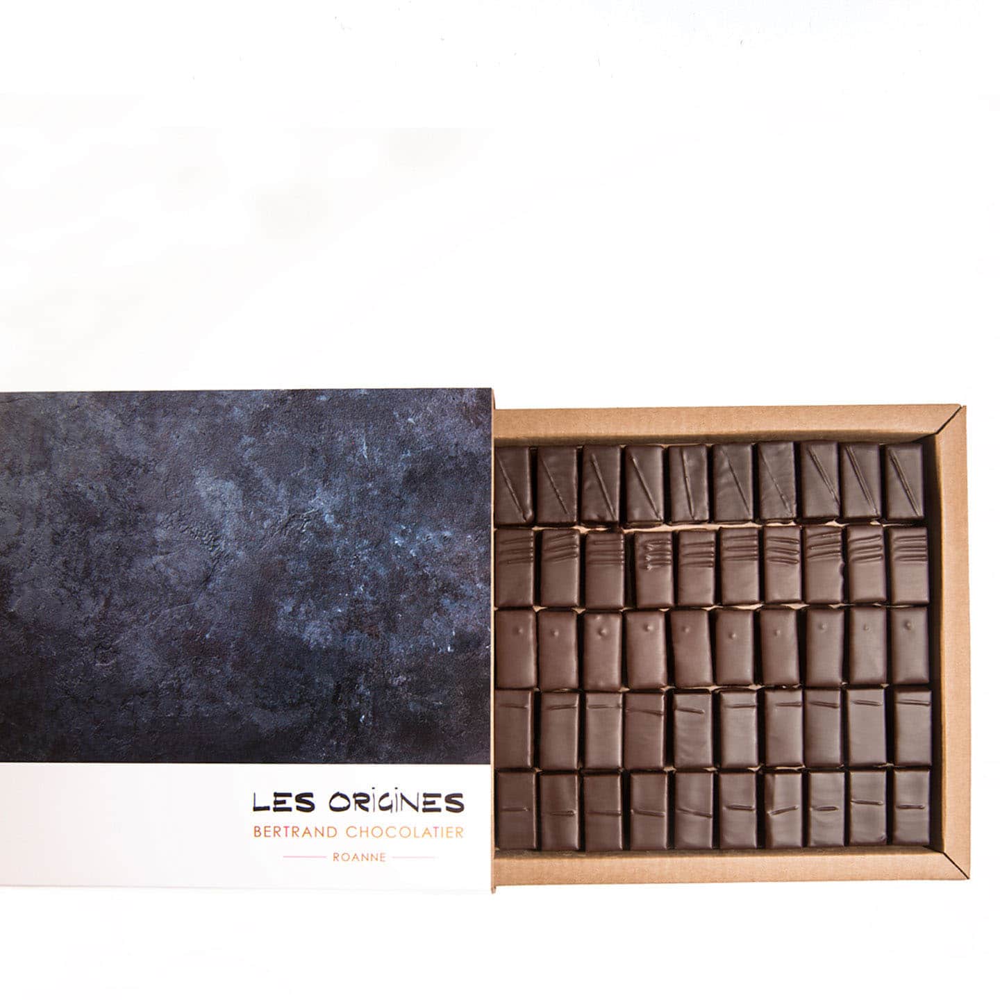 Assortiment Ganache Chocolat Noir Grand Cru 400g - 50 pièces