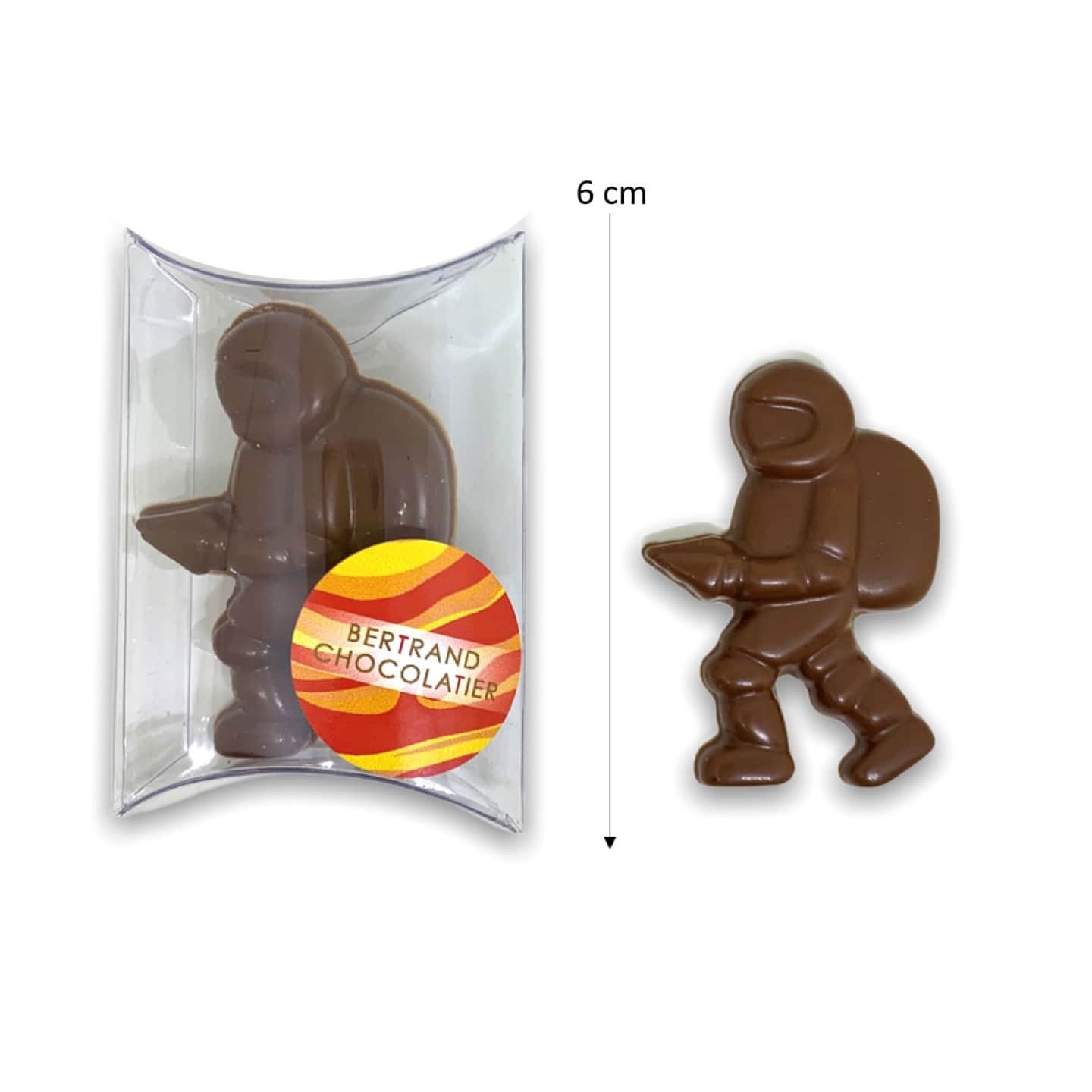 Cosmonaute Chocolat Noir Pâques 12g