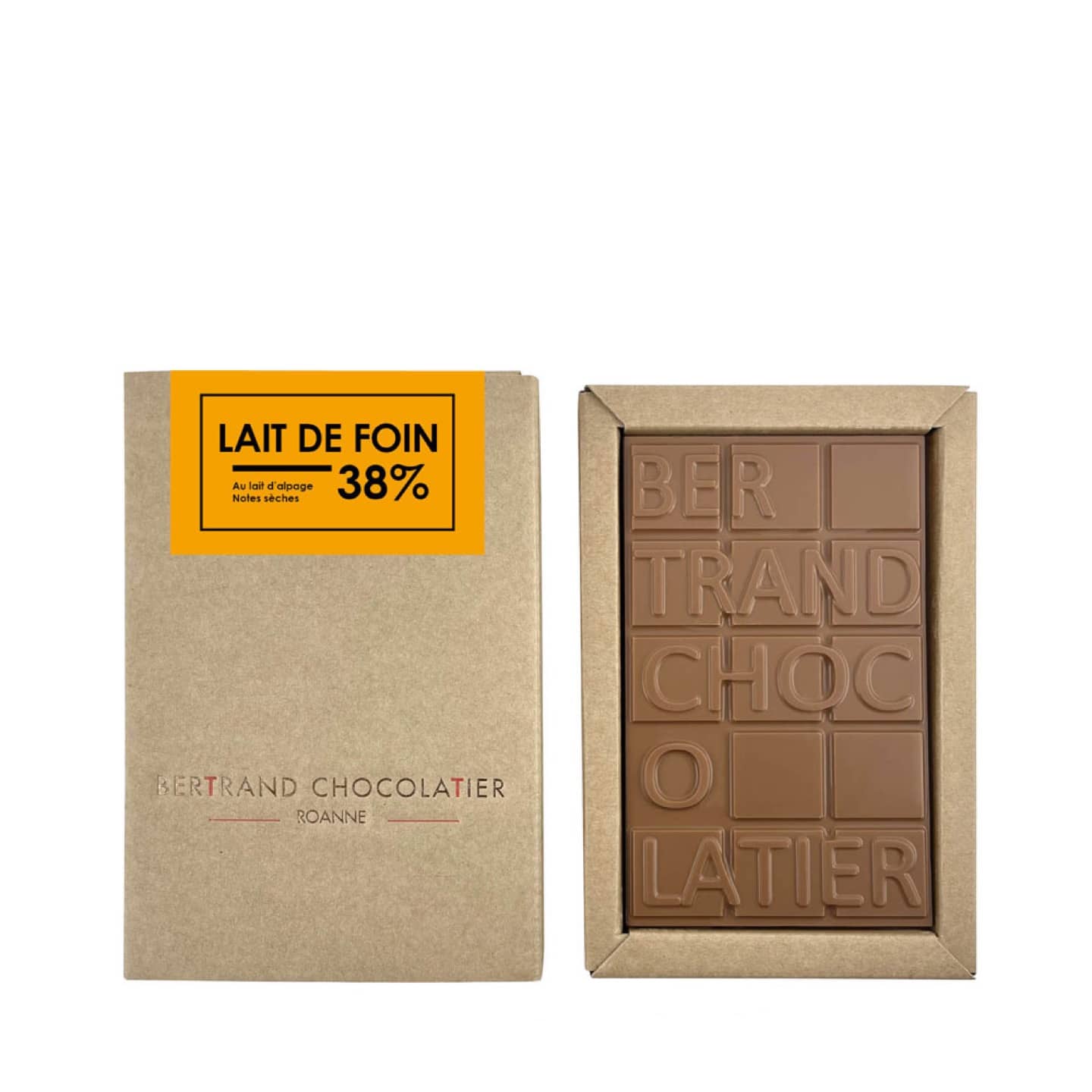 Tablette Lait 38% 90g Lait de Foin