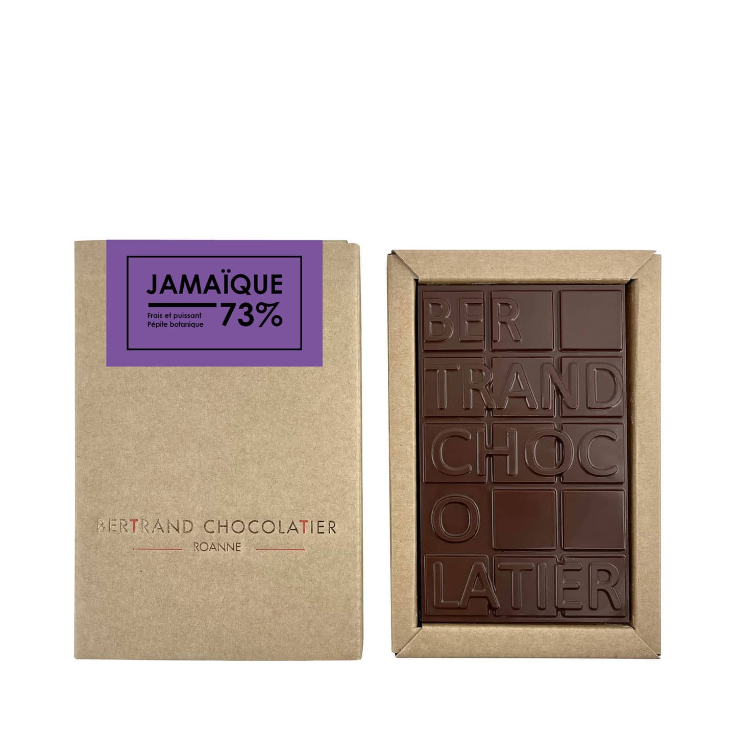 Tablette chocolat Noir 70% origine Jamaïque 90g