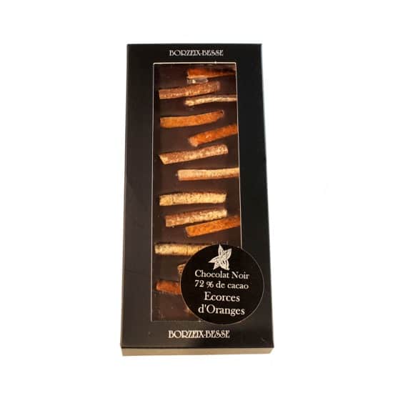 Tablette Noir Oranges 72%