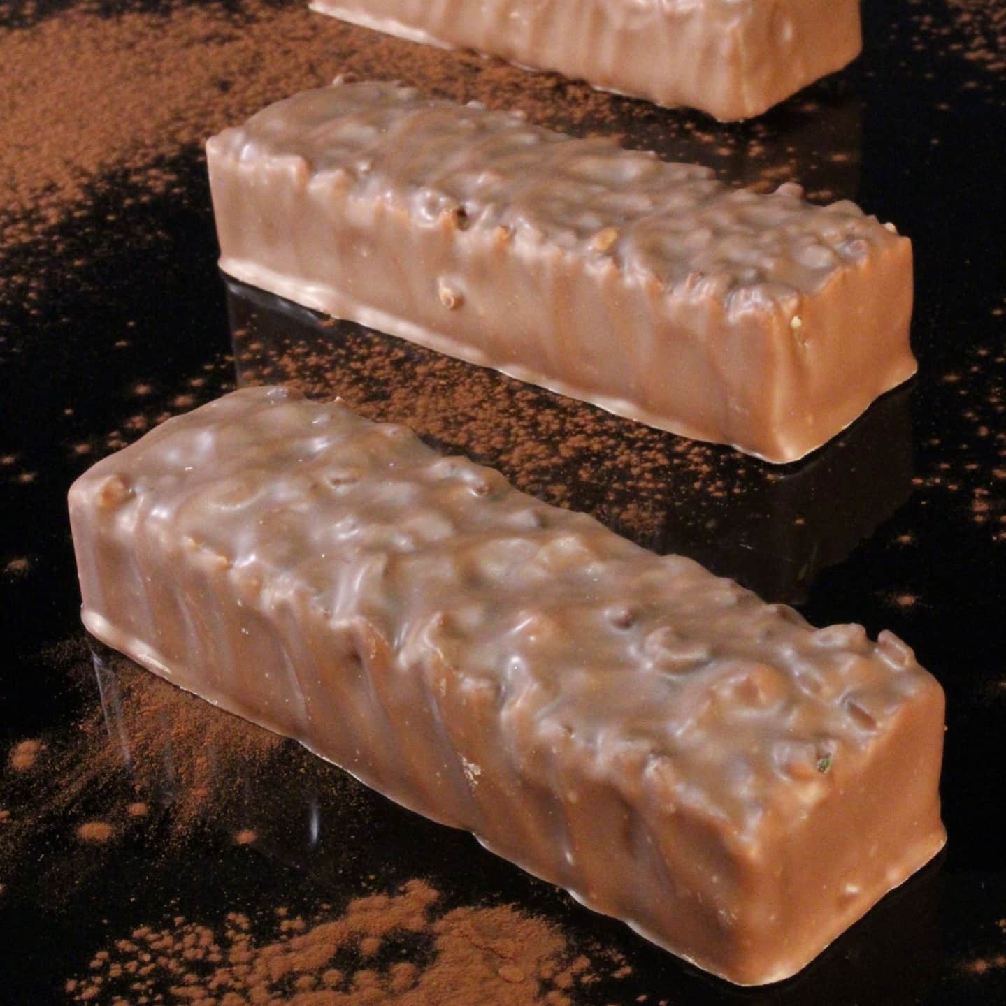 Praliné Feuilleté Noisettes Chocolat Lait 55g Bouchée Piémont