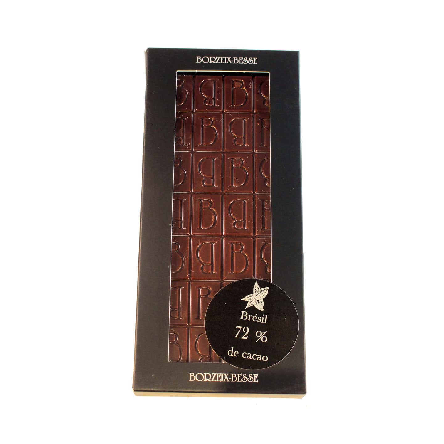 Tablette Chocolat Noir 72% origine Brésil 90g