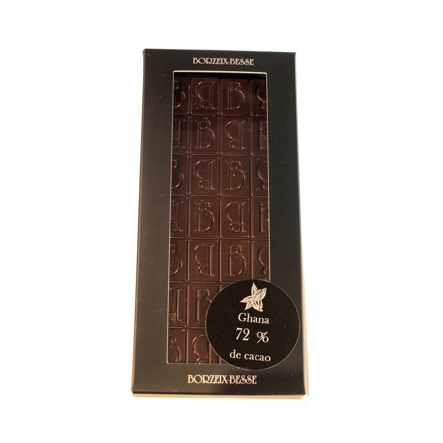Tablette Chocolat Noir 72% origine Ghana 90g