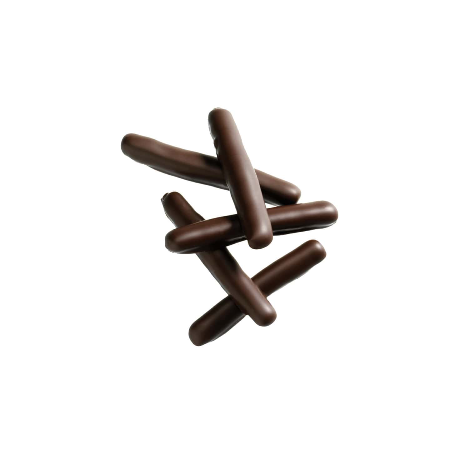 Gingembrettes confites enrobées Chocolat Noir 150g
