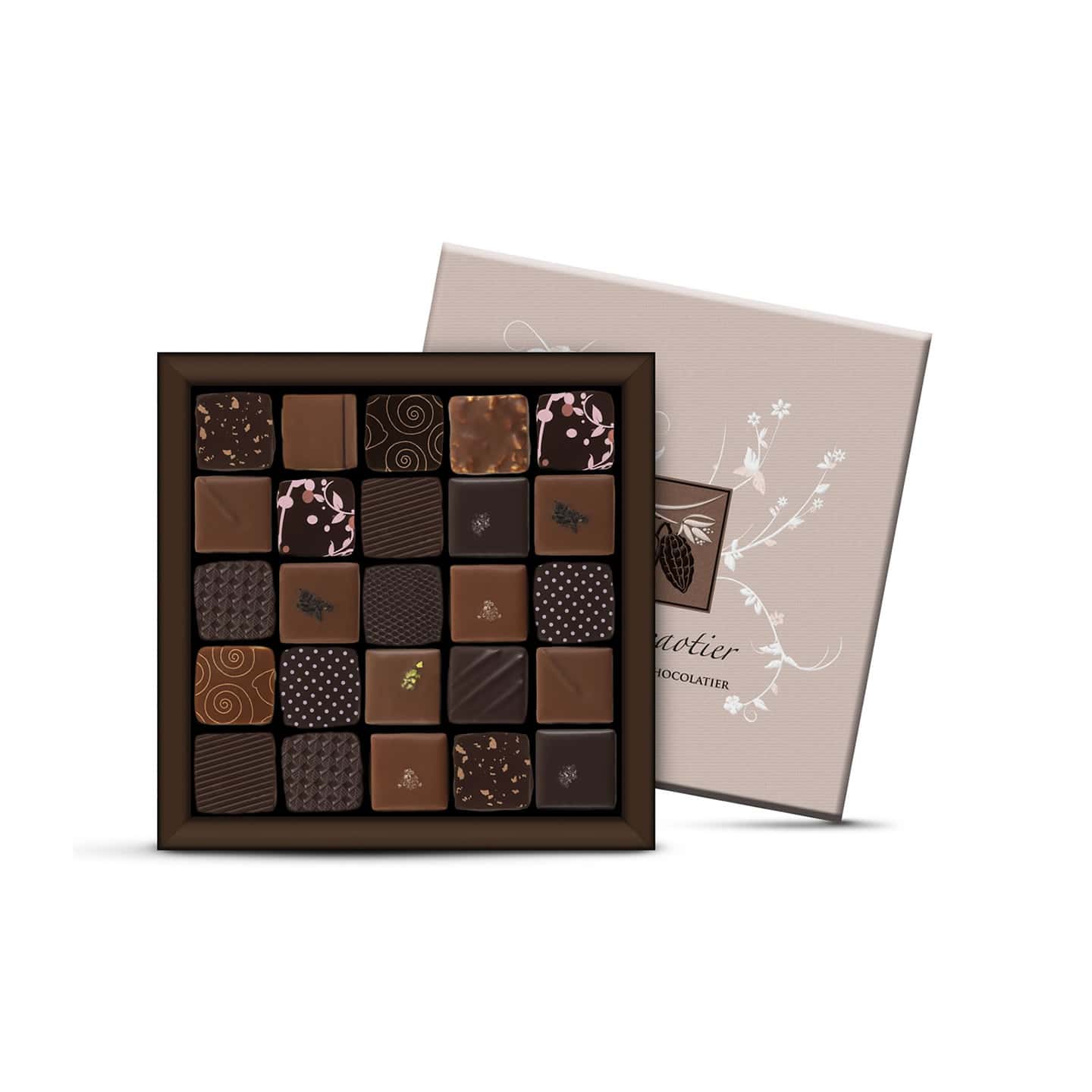 Assortiment Chocolats Noir 440g - 50 pièces