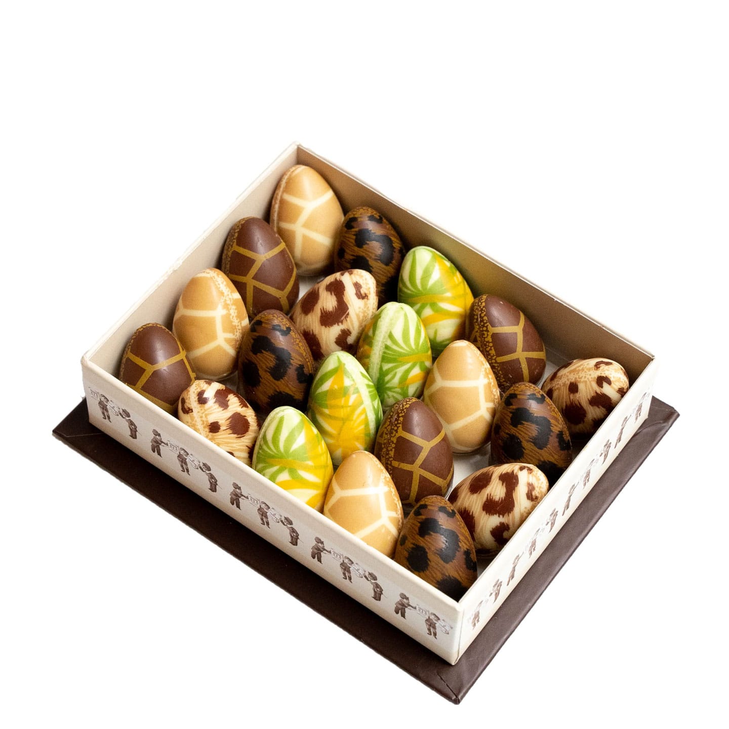 Coffret Oeufs Agates Jungle Pâques 190g - 20 pièces