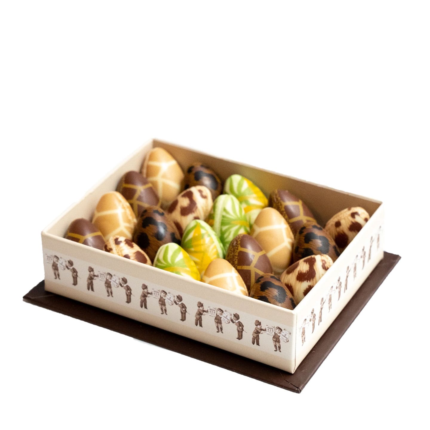 Coffret Oeufs Agates Jungle Pâques 190g - 20 pièces