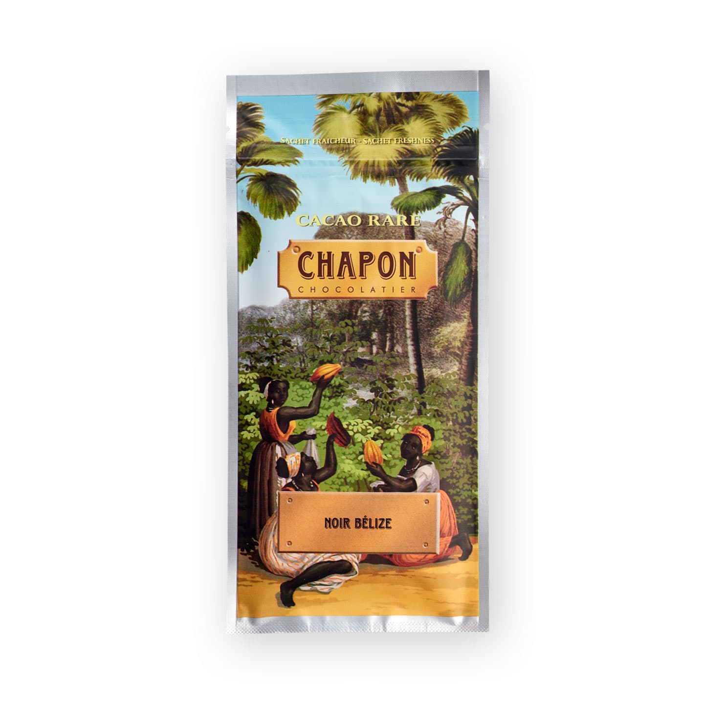 Tablette Chocolat Noir 73% origine Belize 75g