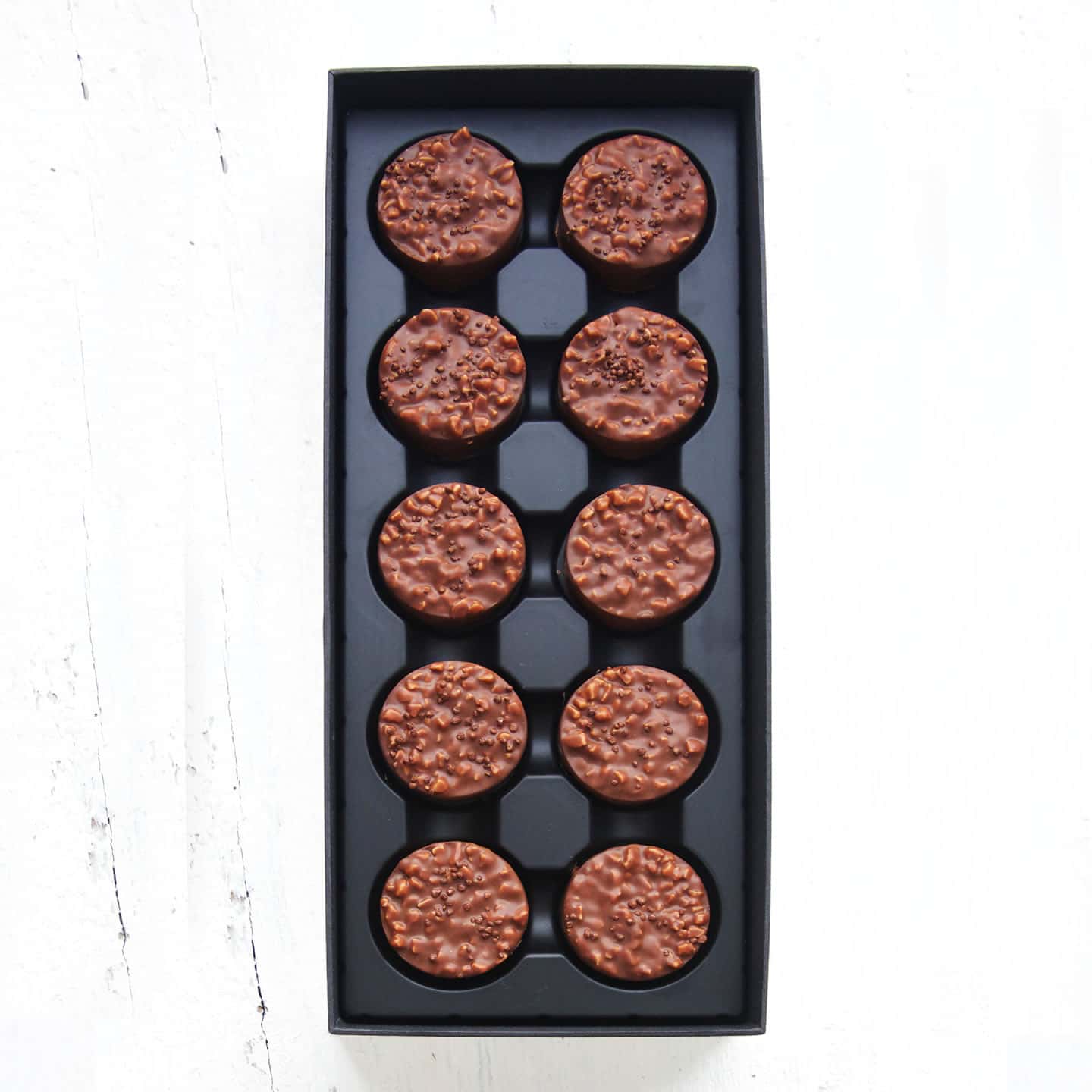 Guimauves Chocolat Lait Noisettes 200g - 10 pièces