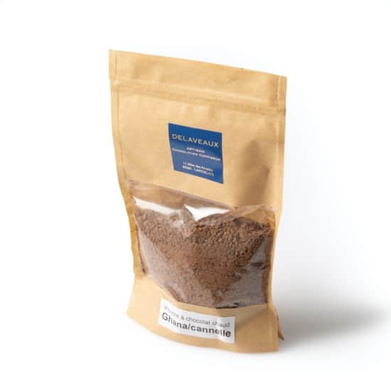 Poudre cacao Ghana Cannelle pour Chocolat Chaud