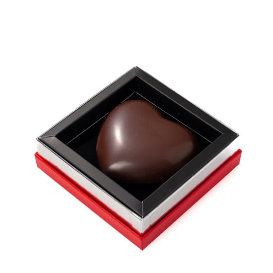Coeur Chocolat Lait Saint Valentin