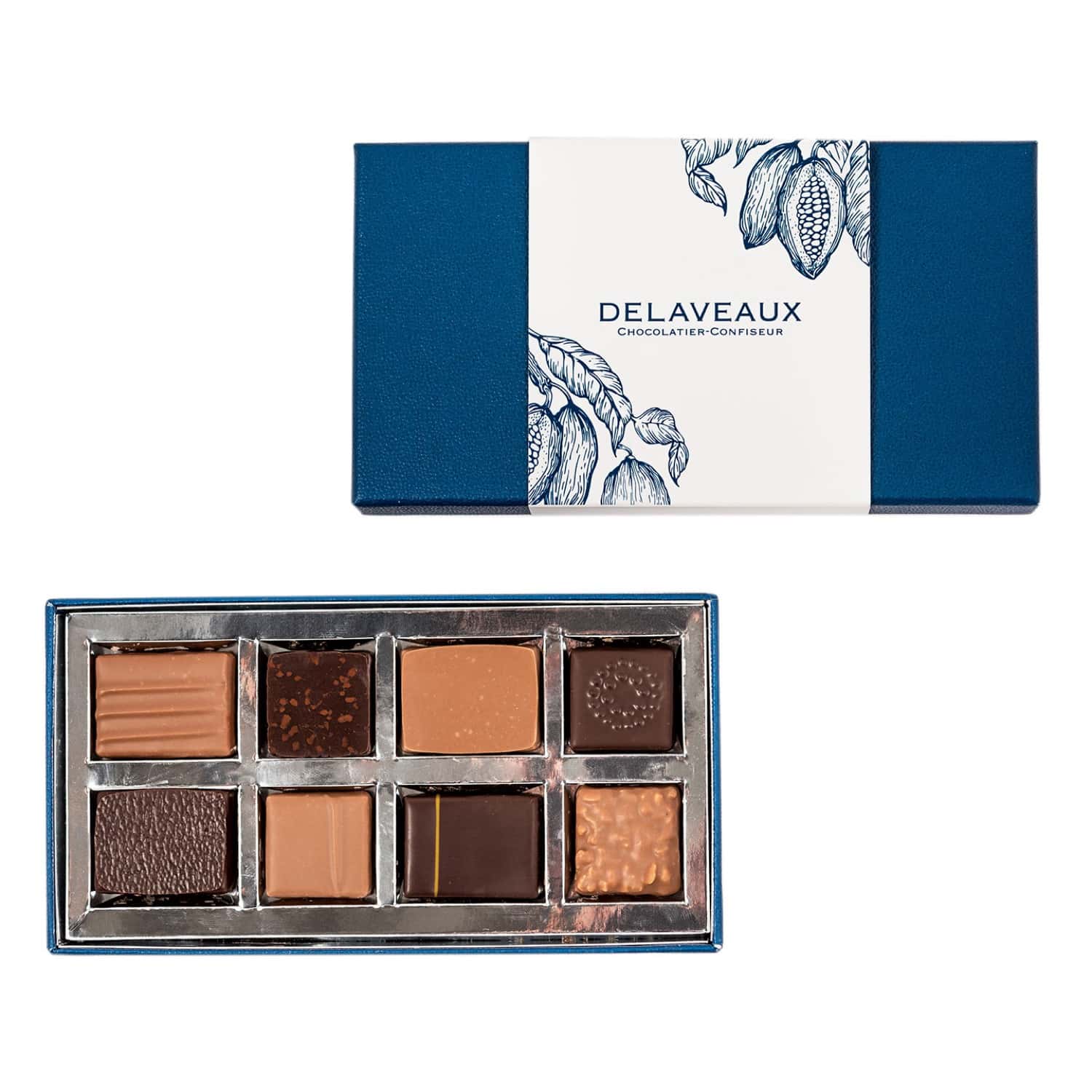 Assortiment Chocolats Lait 60g - 8 pièces