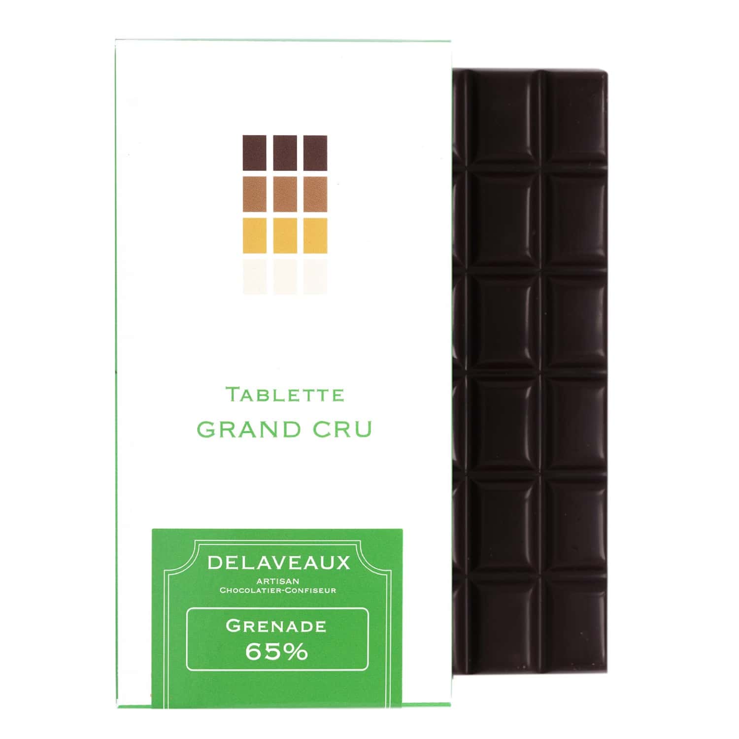 Tablette Chocolat Noir 65% origine Grenade 80g