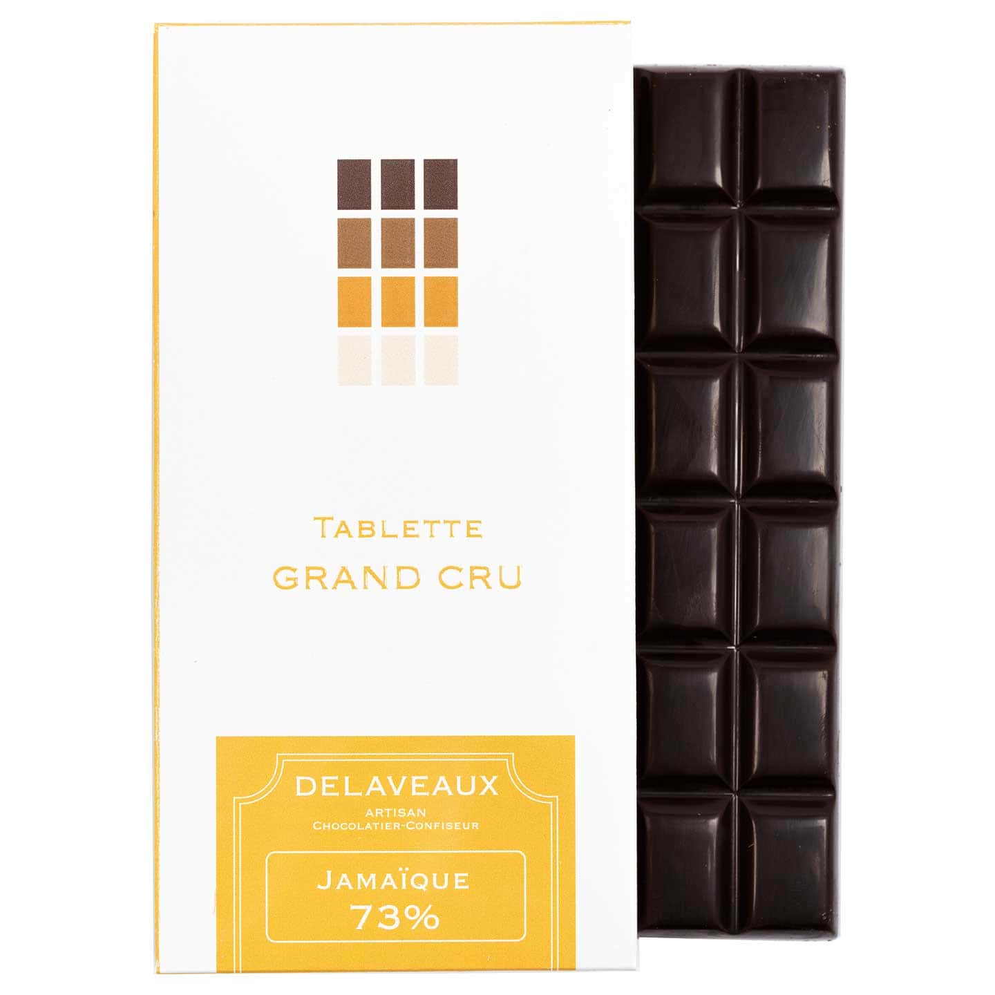 Tablette Chocolat Noir 73% origine Jamaïque 80g