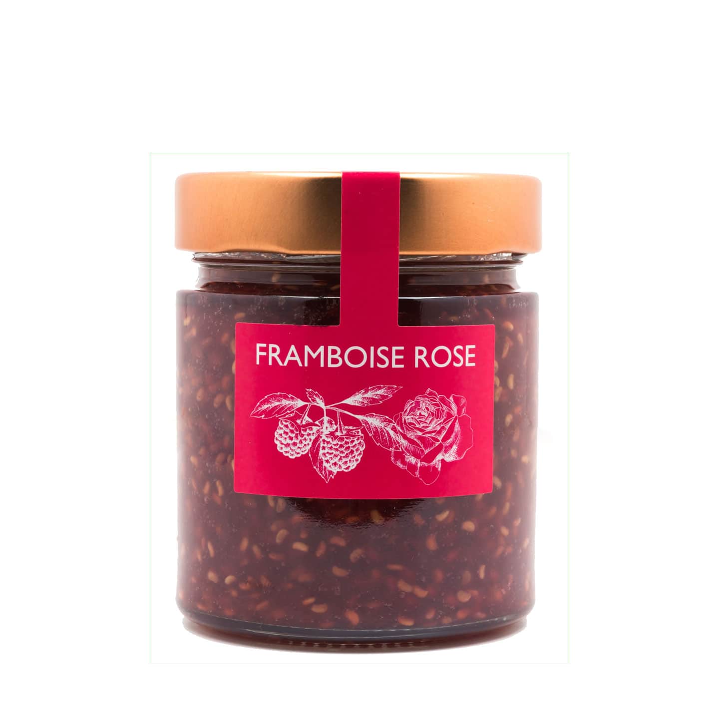 Confiture Framboise Rose 'Extra' 230g